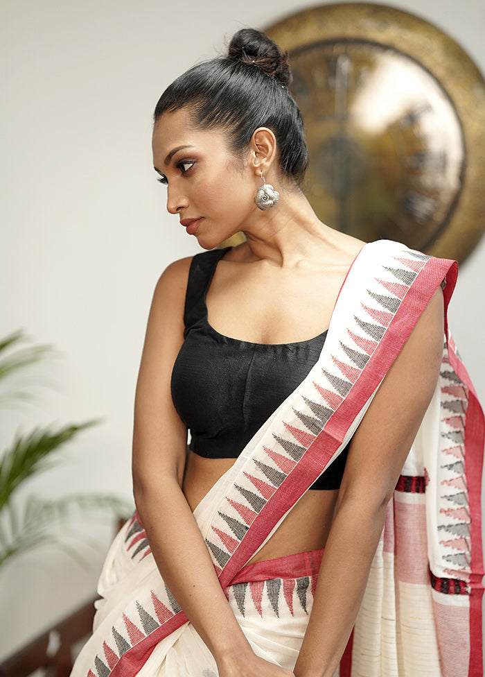 Black Dupion Silk Designer Blouse