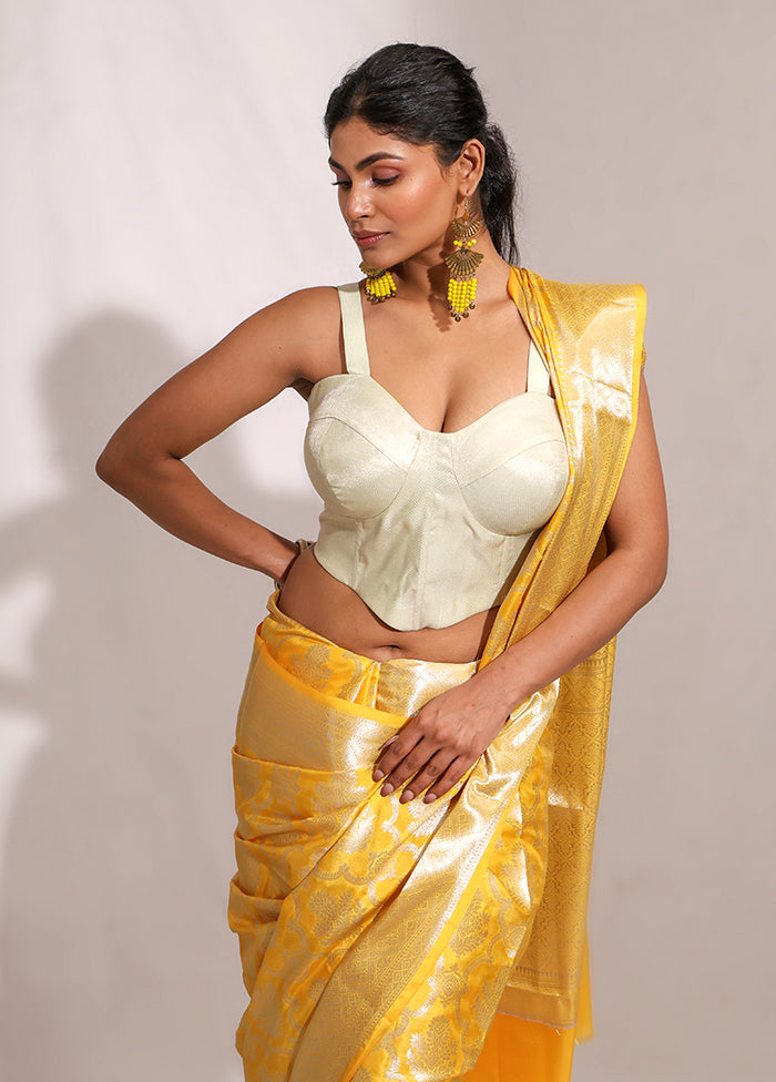 Cream Designer Designer Blouse