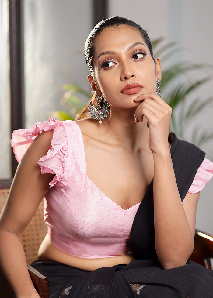 Pink Dola Silk Designer Blouse