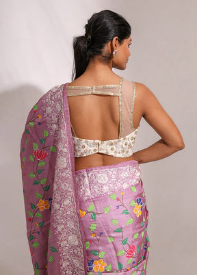 White  Sweetheart Neck Designer Blouse